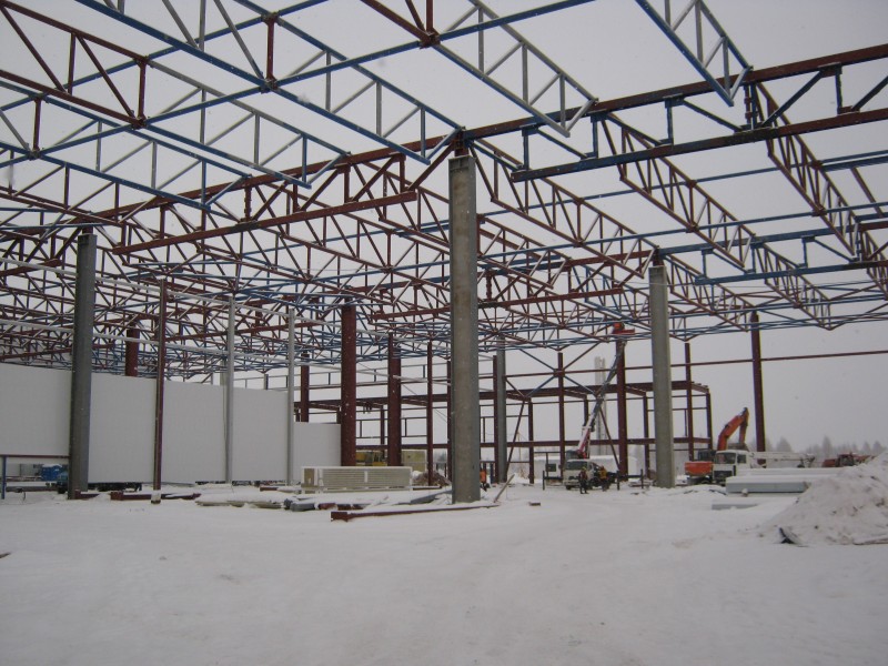 Производственное здание Машиностроительного завода Хитачи 29 000 м2 г. Тверь