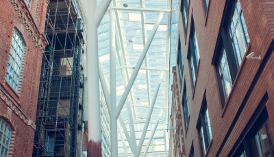 Рамы с подпорными элементами (Бизнес центр Большевик)